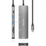 Aisens USB-C Dock 6 en 1 HDMI 4K, 2x USB-A, PD 100W, Gris